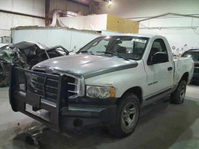 1D7HA16N05J552498 - 2005 DODGE RAM 1500 S WHITE photo 2