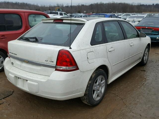 1G1ZT61826F100685 - 2006 CHEVROLET MALIBU MAX თეთრი ფოტო 4