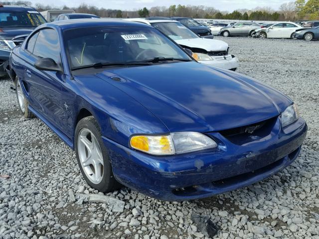 1FALP4045TF119849 - 1996 FORD MUSTANG BLUE photo 1