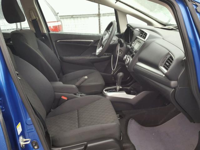 3HGGK5H59FM756181 - 2015 HONDA FIT LX BLUE photo 5