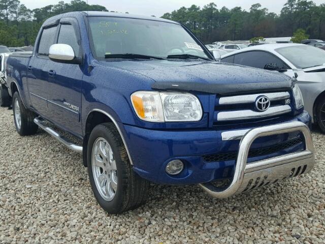 5TBET341X6S539337 - 2006 TOYOTA TUNDRA DOU BLUE photo 1