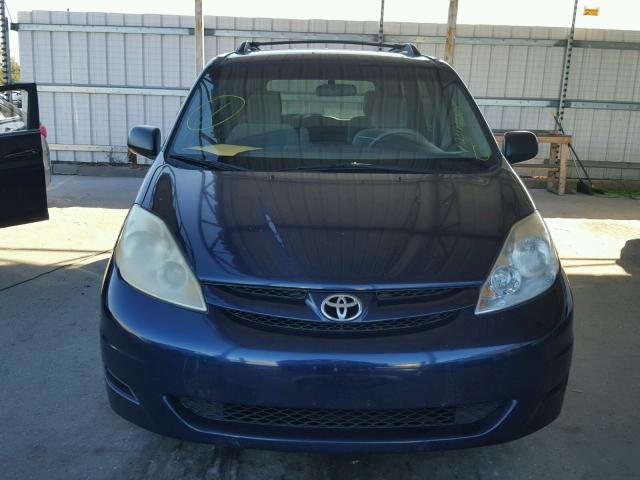 5TDZA23C66S407025 - 2006 TOYOTA SIENNA CE BLUE photo 9