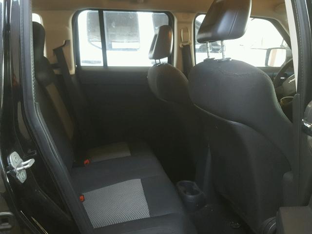 1J4FT28A89D122275 - 2009 JEEP PATRIOT SP BLACK photo 6