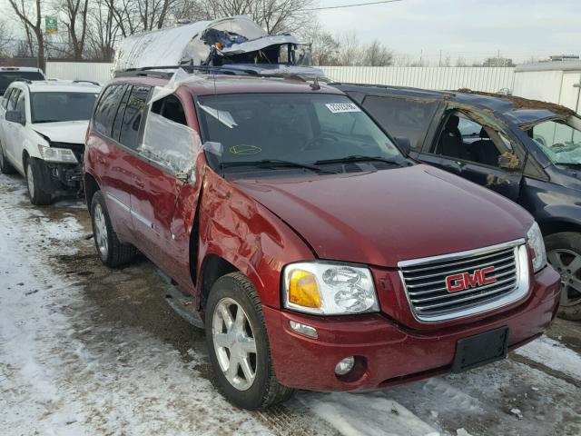 1GKDT13SX72258458 - 2007 GMC ENVOY BURGUNDY photo 1