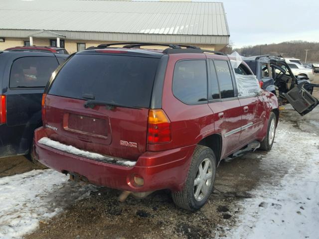 1GKDT13SX72258458 - 2007 GMC ENVOY BURGUNDY photo 4