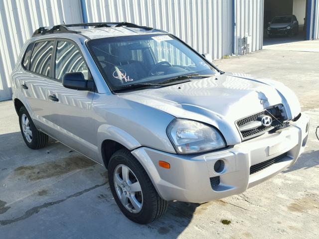 KM8JM12B15U171106 - 2005 HYUNDAI TUCSON GL SILVER photo 1