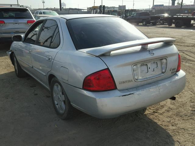 3N1CB51D35L522804 - 2005 NISSAN SENTRA 1.8 SILVER photo 3