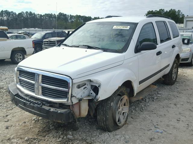 1D4HD48N36F113948 - 2006 DODGE DURANGO SL WHITE photo 2