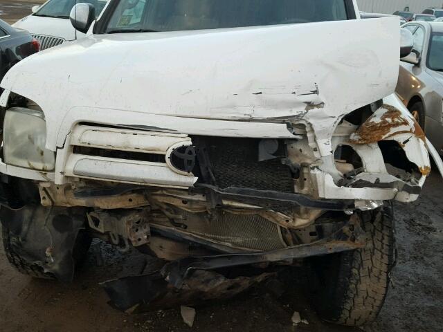 5TBDT44134S439241 - 2004 TOYOTA TUNDRA DOU WHITE photo 7