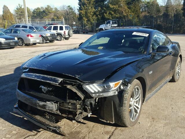 1FA6P8CF6G5259924 - 2016 FORD MUSTANG GT BLACK photo 2