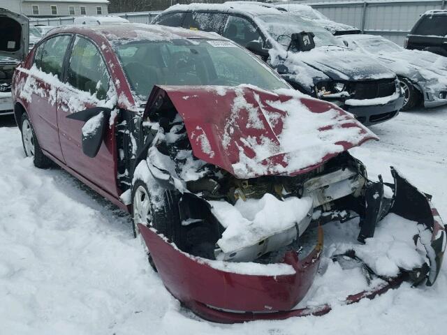 1G8AJ55F07Z148516 - 2007 SATURN ION LEVEL MAROON photo 1