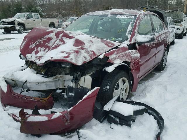 1G8AJ55F07Z148516 - 2007 SATURN ION LEVEL 栗色 照片 2