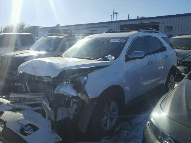 2GNFLGEK8C6277907 - 2012 CHEVROLET EQUINOX LT WHITE photo 2