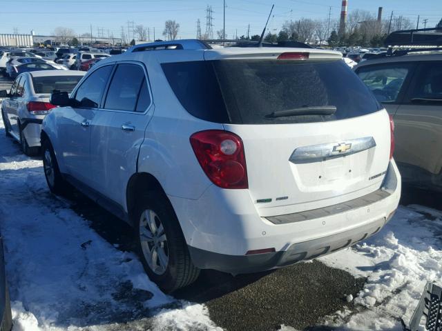 2GNFLGEK8C6277907 - 2012 CHEVROLET EQUINOX LT WHITE photo 3