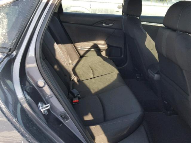 2HGFC2F88JH002443 - 2018 HONDA CIVIC EX ნაცრისფერი ფოტო 6