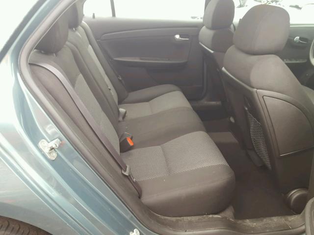 1G1ZH57B69F221075 - 2009 CHEVROLET MALIBU 1LT ტალღისფერი ფოტო 6