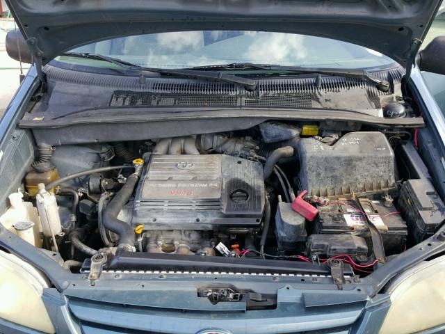 4T3ZF19C73U534203 - 2003 TOYOTA SIENNA CE BLUE photo 7