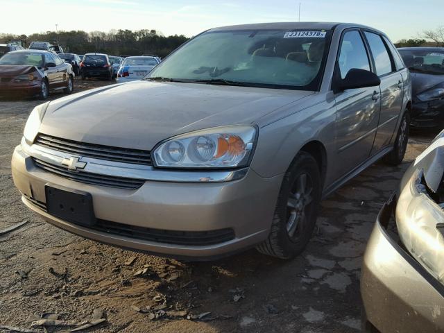 1G1ZT62815F307503 - 2005 CHEVROLET MALIBU MAX GOLD photo 2