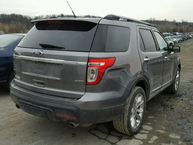 1FMHK8D83BGA85983 - 2011 FORD EXPLORER X CHARCOAL photo 4