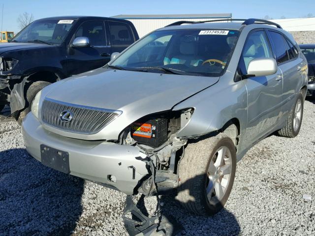 2T2GA31U05C034768 - 2005 LEXUS RX 330 SILVER photo 2