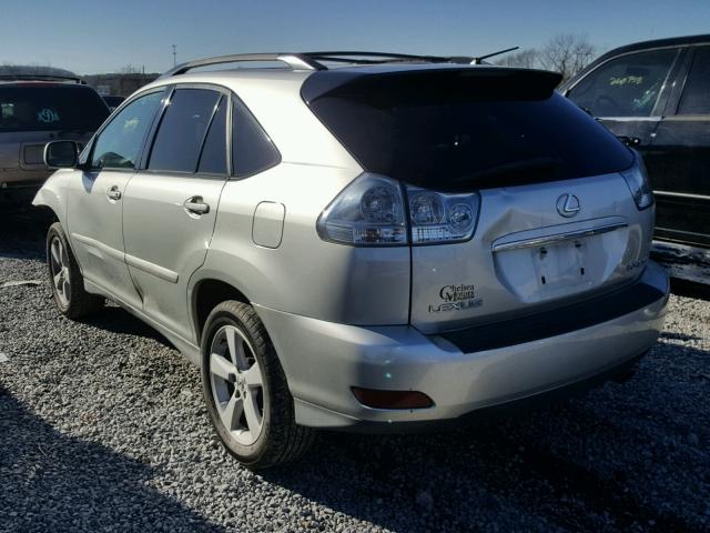 2T2GA31U05C034768 - 2005 LEXUS RX 330 SILVER photo 3