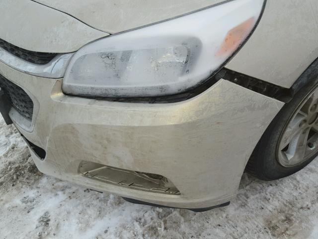 1G11B5SL4EF197853 - 2014 CHEVROLET MALIBU LS ოქროსფერი ფოტო 10