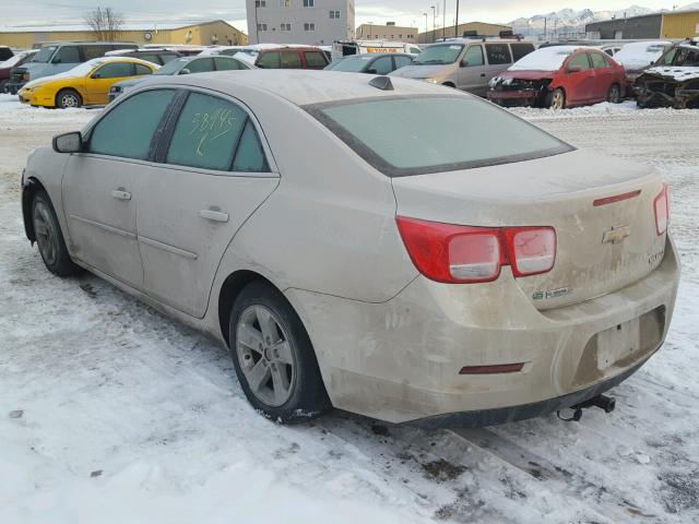 1G11B5SL4EF197853 - 2014 CHEVROLET MALIBU LS ოქროსფერი ფოტო 3