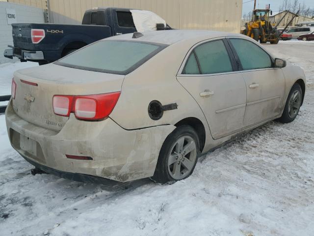 1G11B5SL4EF197853 - 2014 CHEVROLET MALIBU LS ოქროსფერი ფოტო 4