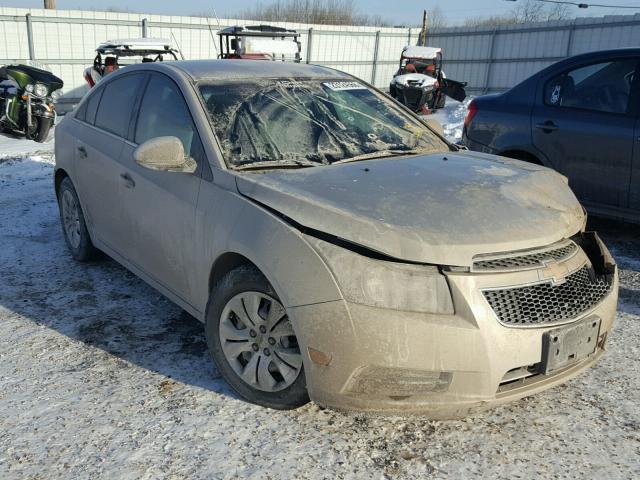 1G1PC5SH2C7179121 - 2012 CHEVROLET CRUZE LS GRAY photo 1