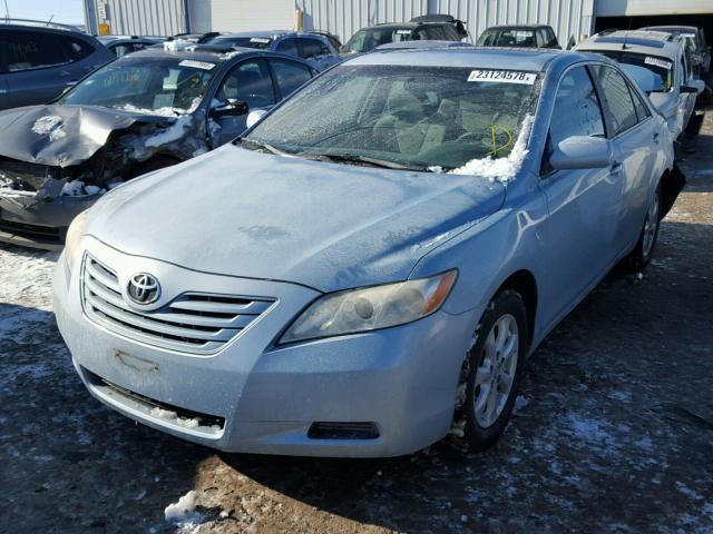 4T1BE46K17U630151 - 2007 TOYOTA CAMRY NEW BLUE photo 2