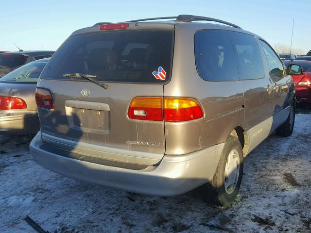 4T3ZF13CXXU138880 - 1999 TOYOTA SIENNA LE TAN photo 4