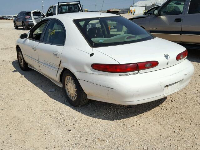 1MEFM50U5XG637495 - 1999 MERCURY SABLE GS WHITE photo 3