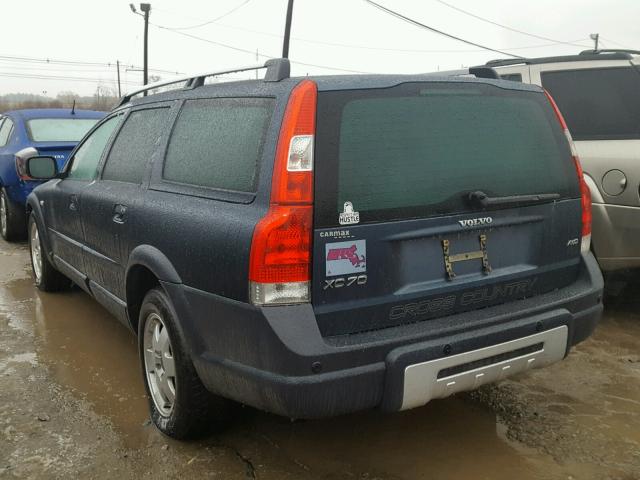 YV4SZ592361209913 - 2006 VOLVO XC70 BLUE photo 3