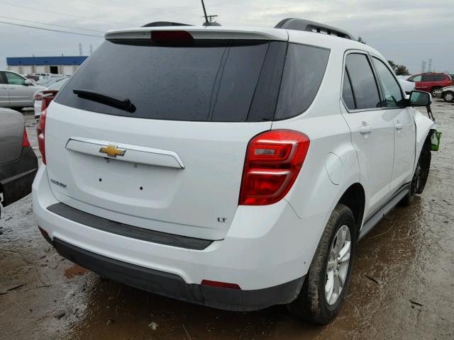 2GNALCEK3H1571710 - 2017 CHEVROLET EQUINOX LT WHITE photo 4