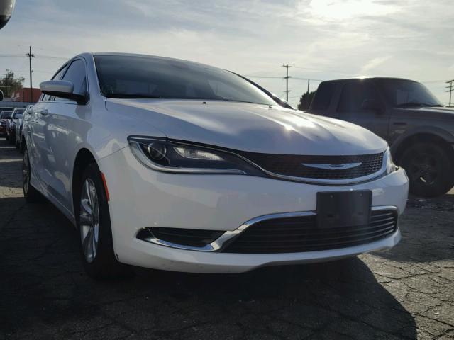 1C3CCCAB0GN169555 - 2016 CHRYSLER 200 LIMITE WHITE photo 1