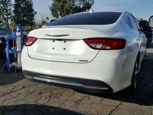 1C3CCCAB0GN169555 - 2016 CHRYSLER 200 LIMITE WHITE photo 4