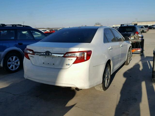 4T1BD1FK3DU089942 - 2013 TOYOTA CAMRY HYBR WHITE photo 4