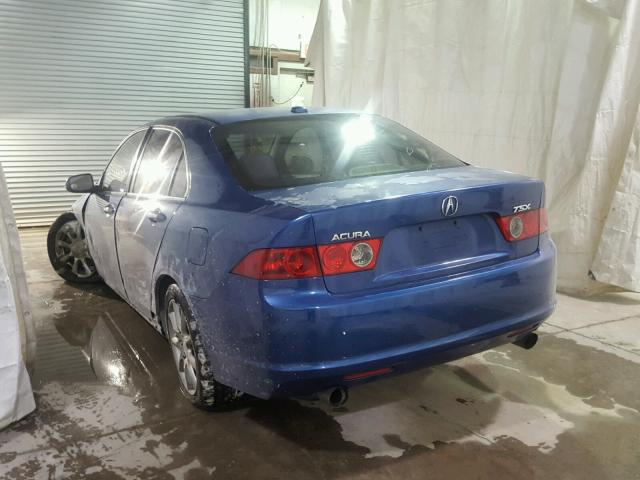 JH4CL96828C016148 - 2008 ACURA TSX BLUE photo 3
