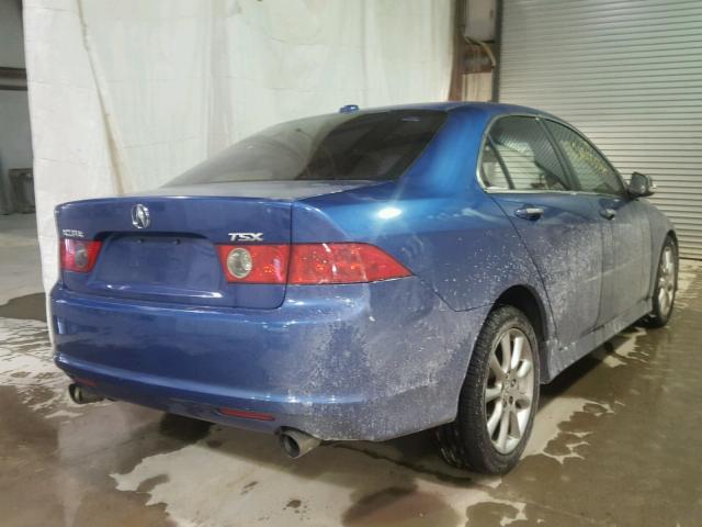 JH4CL96828C016148 - 2008 ACURA TSX BLUE photo 4