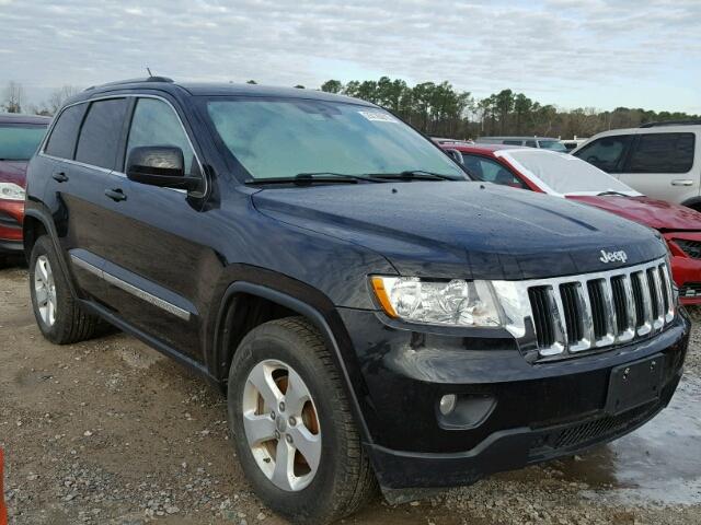 1C4RJEAG6CC291121 - 2012 JEEP GRAND CHER BLACK photo 1