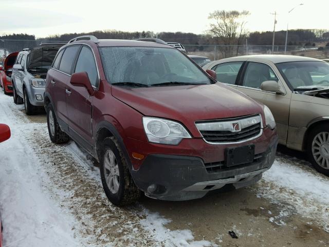 3GSCL33P98S707444 - 2008 SATURN VUE XE MAROON photo 1