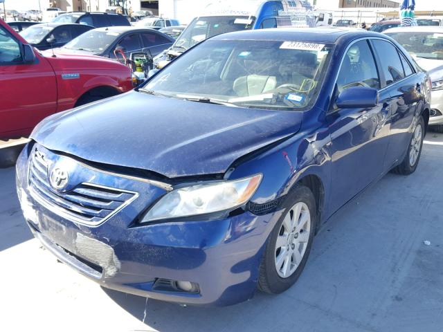 4T1BK46K18U068536 - 2008 TOYOTA CAMRY LE BLUE photo 2