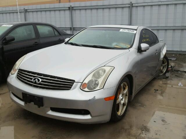 JNKCV54E13M210264 - 2003 INFINITI G35 SILVER photo 2