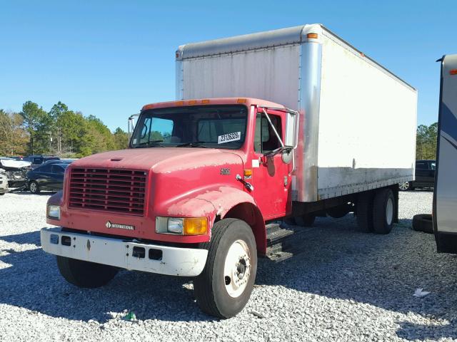 1HTSCAAP4YH230464 - 2000 INTERNATIONAL 4000 4700 RED photo 2