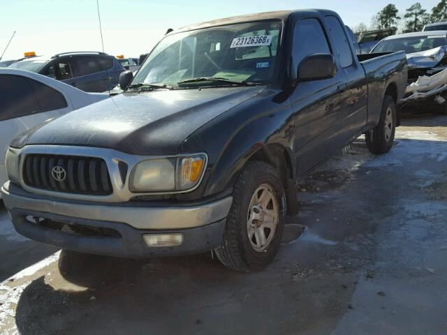 5TEVL52N24Z441055 - 2004 TOYOTA TACOMA XTR BLACK photo 2