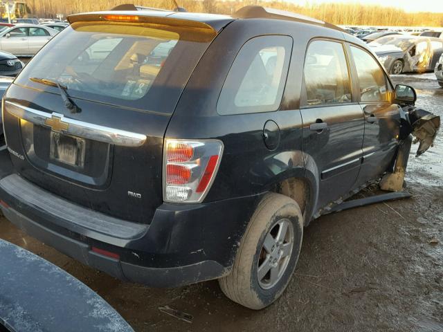 2CNDL13F086062060 - 2008 CHEVROLET EQUINOX LS BLACK photo 4