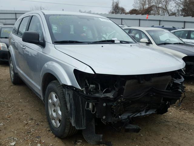 3D4PG4FB5AT102914 - 2010 DODGE JOURNEY SE SILVER photo 1