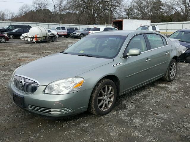 1G4HD57227U116231 - 2007 BUICK LUCERNE CX GREEN photo 2