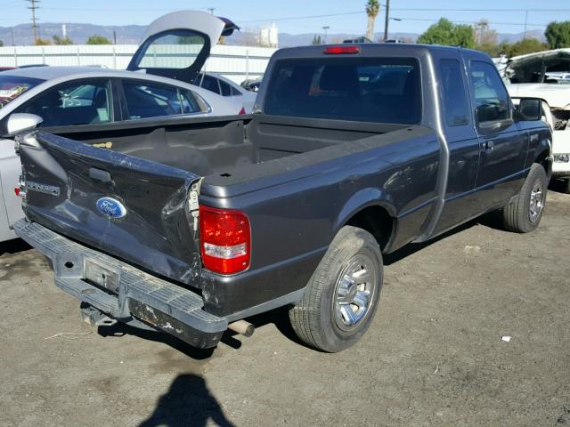 1FTKR1ED5APA10886 - 2010 FORD RANGER SUP GRAY photo 4