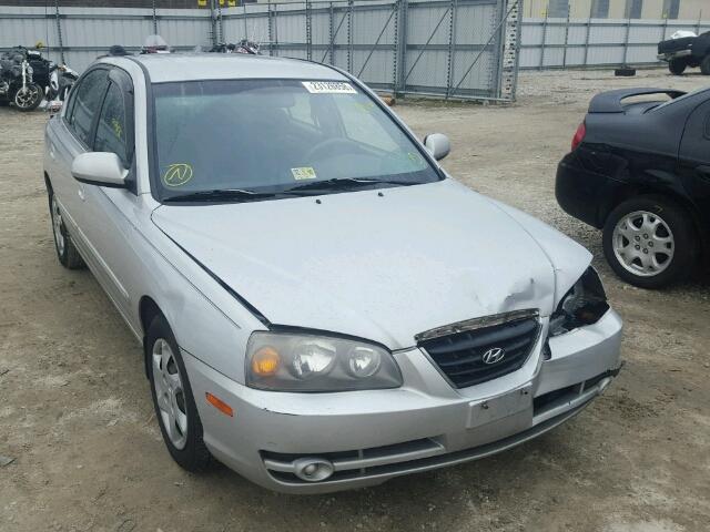 KMHDN46D06U228937 - 2006 HYUNDAI ELANTRA GL SILVER photo 1